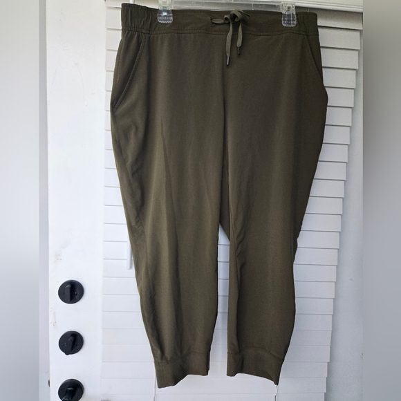 Eddie Bauer Women's Escapelite Jogger Pants Green Sz Large Petite - Picture 5 of 13